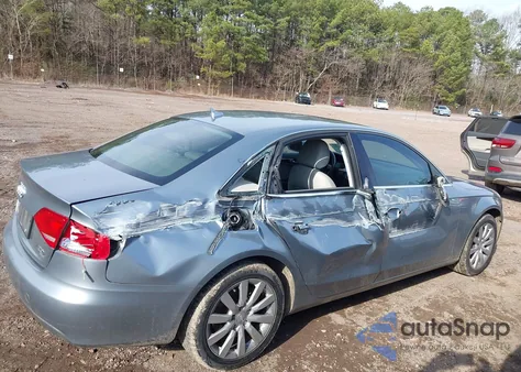 2010 Audi A4 2.0T Premium from USA, damaged, VIN WAUFFAFL0AN033615